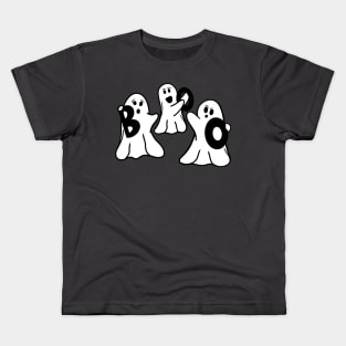 Boo! Halloween ghosts Kids T-Shirt